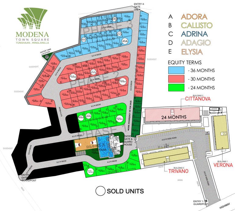 MODENA TOWN SQUARE MINGLANILLA, CEBU, MODENA TOWN SQUARE, HOUSE AND LOT